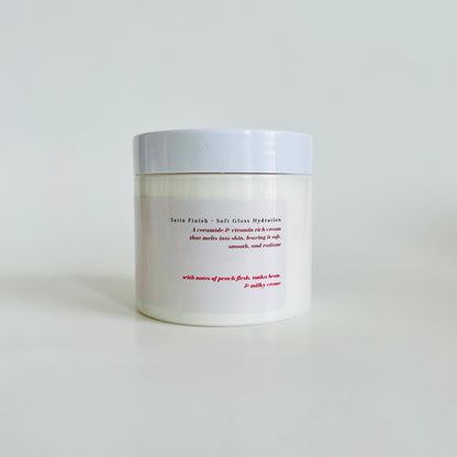 Peach Milk Satin Cream Body Butter