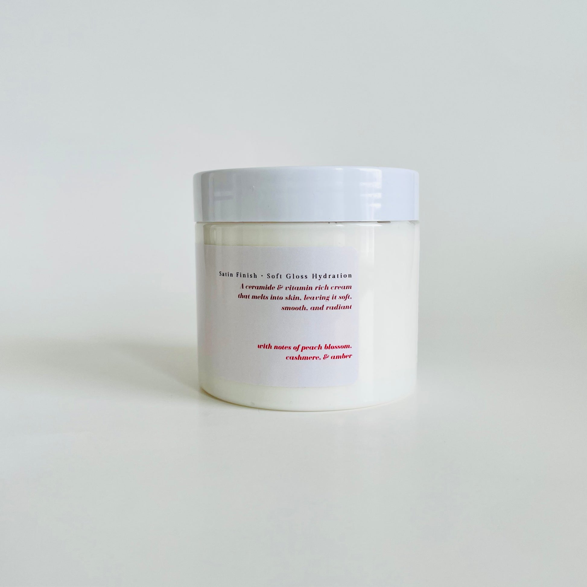 Cashmere & Amber Satin Cream Body Butter - porter + rose