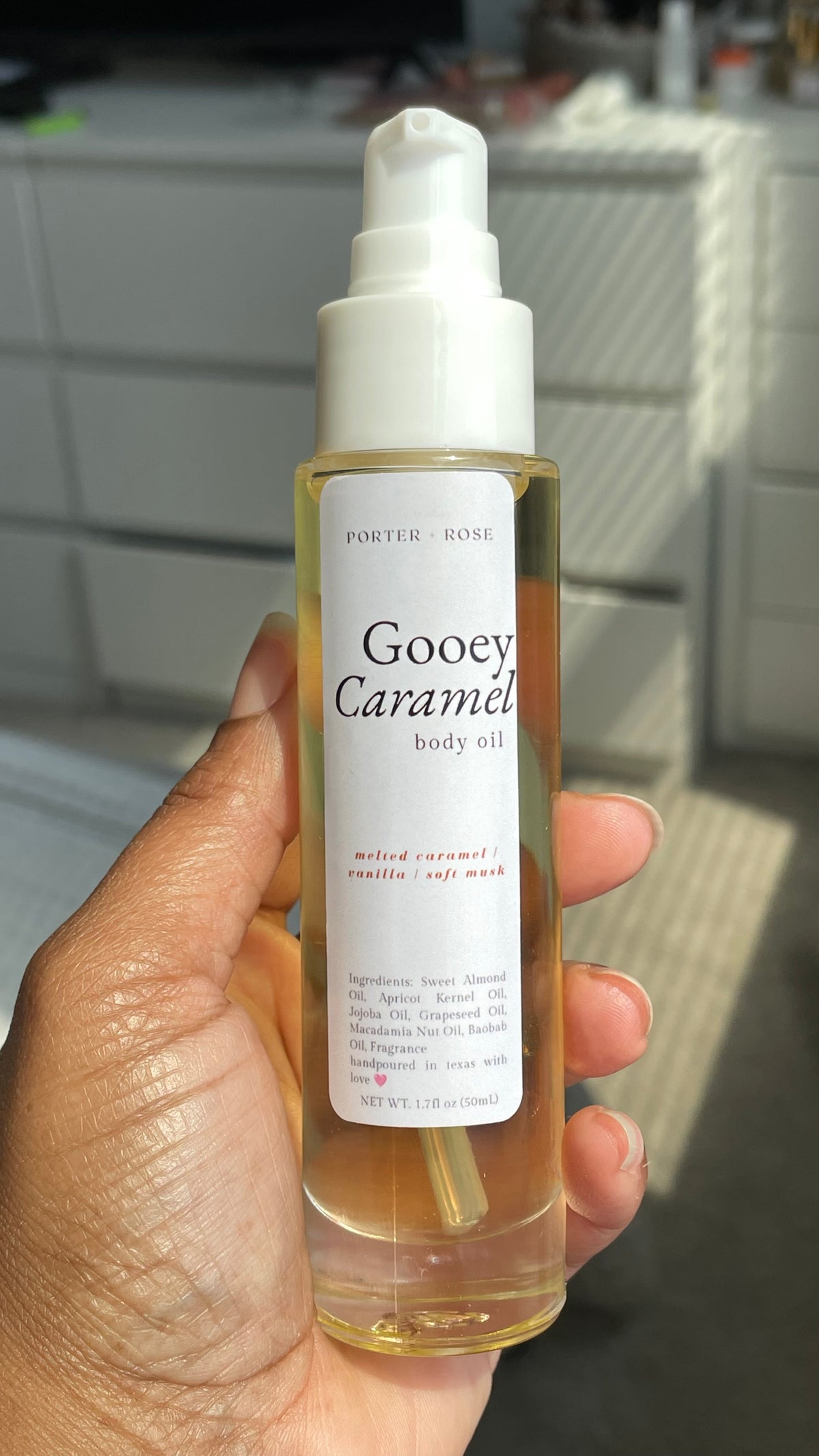 Gooey Caramel Body Oil - porter + rose
