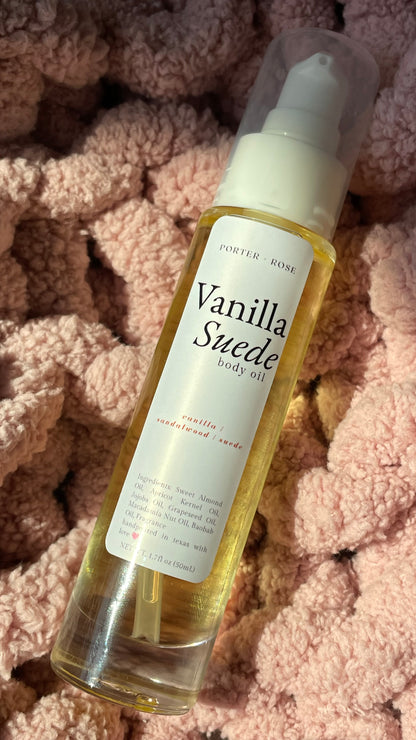 Vanilla Suede Body Oil