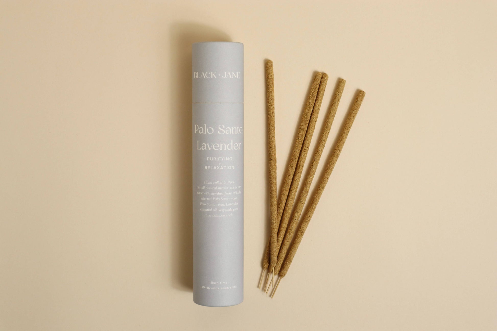 Hand Rolled Palo Santo Incense Sticks: Palo Santo + Rosemary - porter + rose