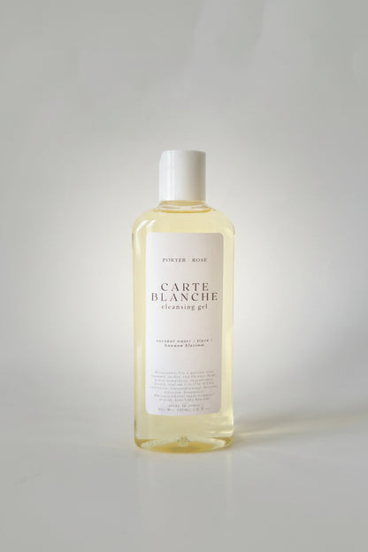 Carte Blanche - clean scent body wash for dry skin