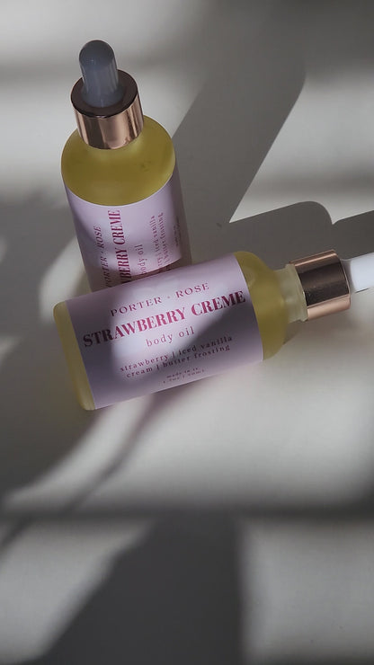 Strawberry Creme Body Oil