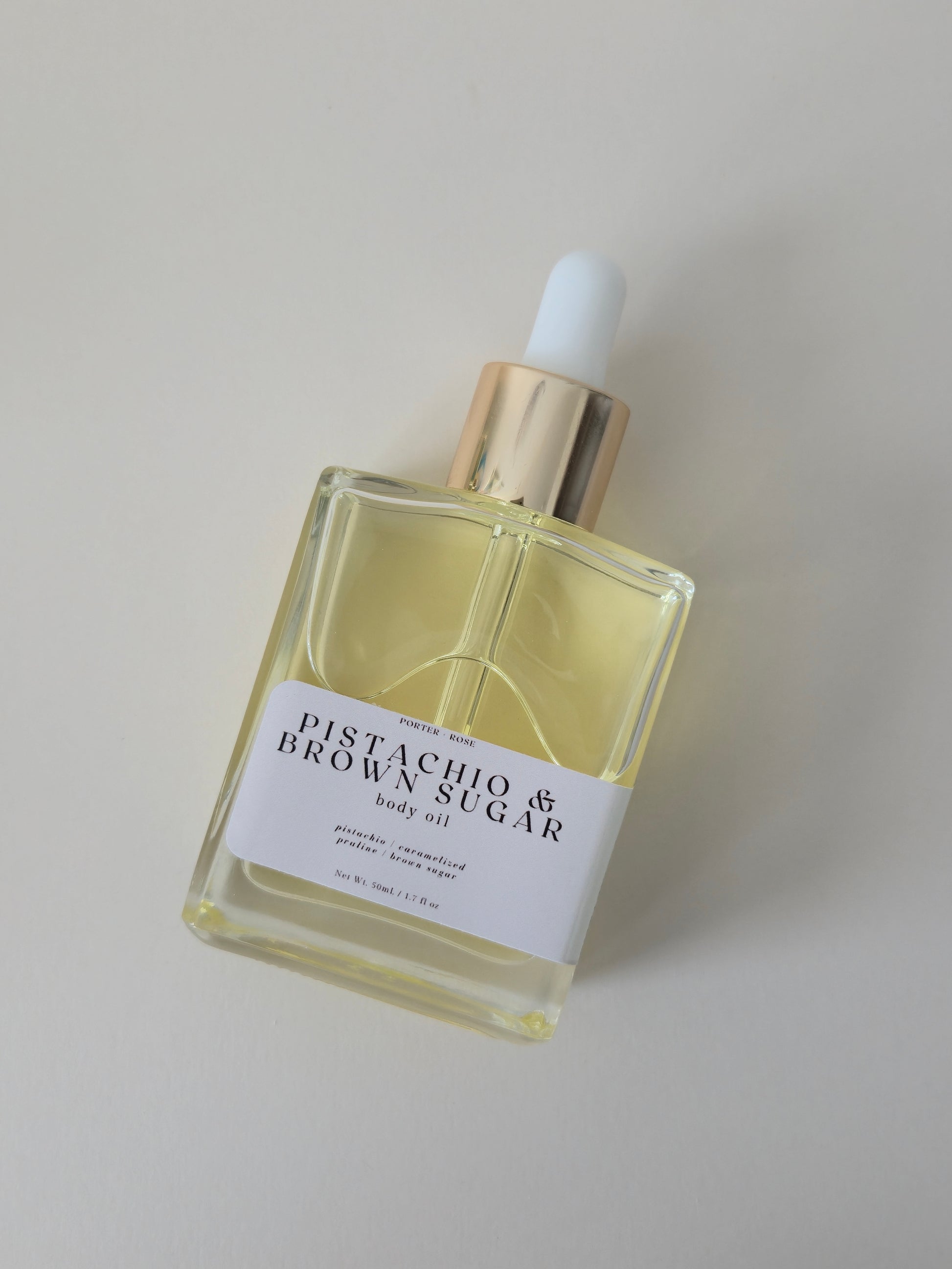Pistachio & Brown Sugar Body Oil - porter + rose