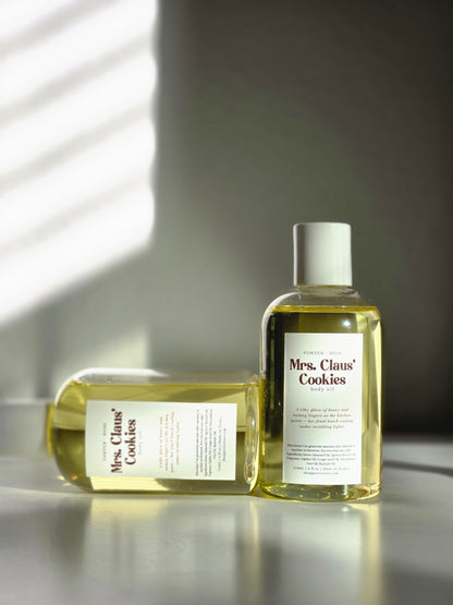 Mrs. Claus' Cookies Body Oil - porter + rose
